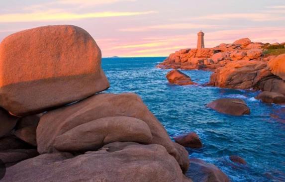 Le Macareux Lägenhet Perros-Guirec Exteriör bild